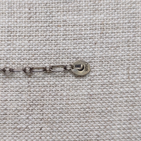 Carolyn Pollack Relios Gemstone/Leather Cord Necklace - Picture 3 of 5